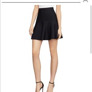 BCBG bandage fluted skirt
